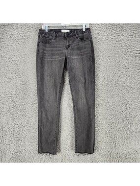 Articles of Society Jeans Womens 26 Black Stretch Denim Straight